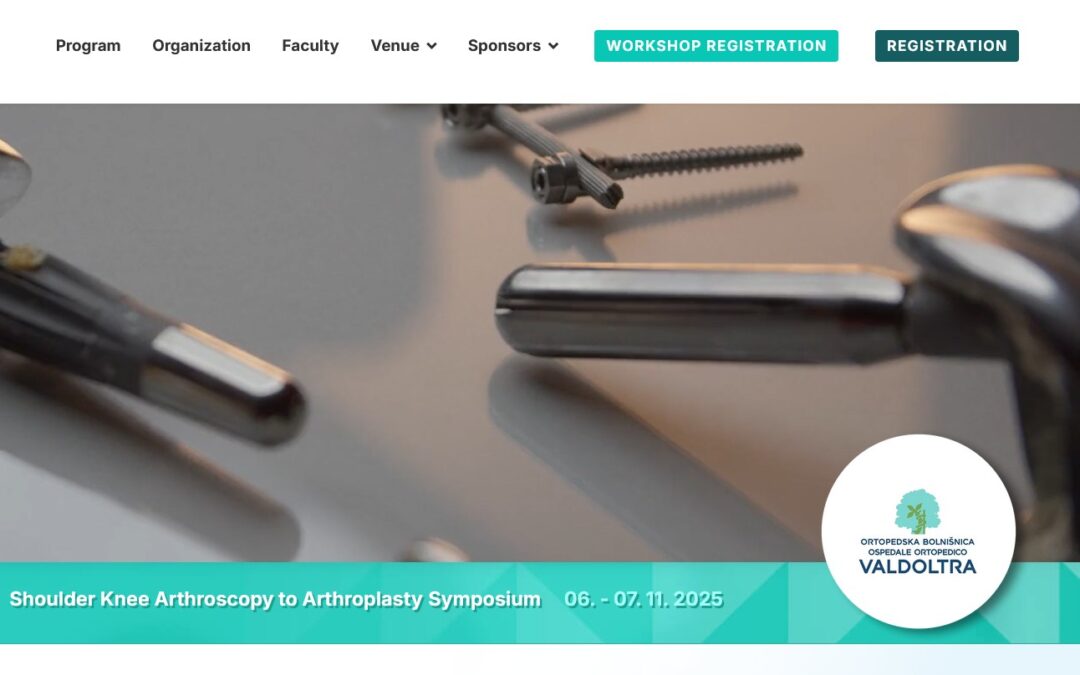 Shoulder Knee Arthroscopy to Arthroplasty 2025