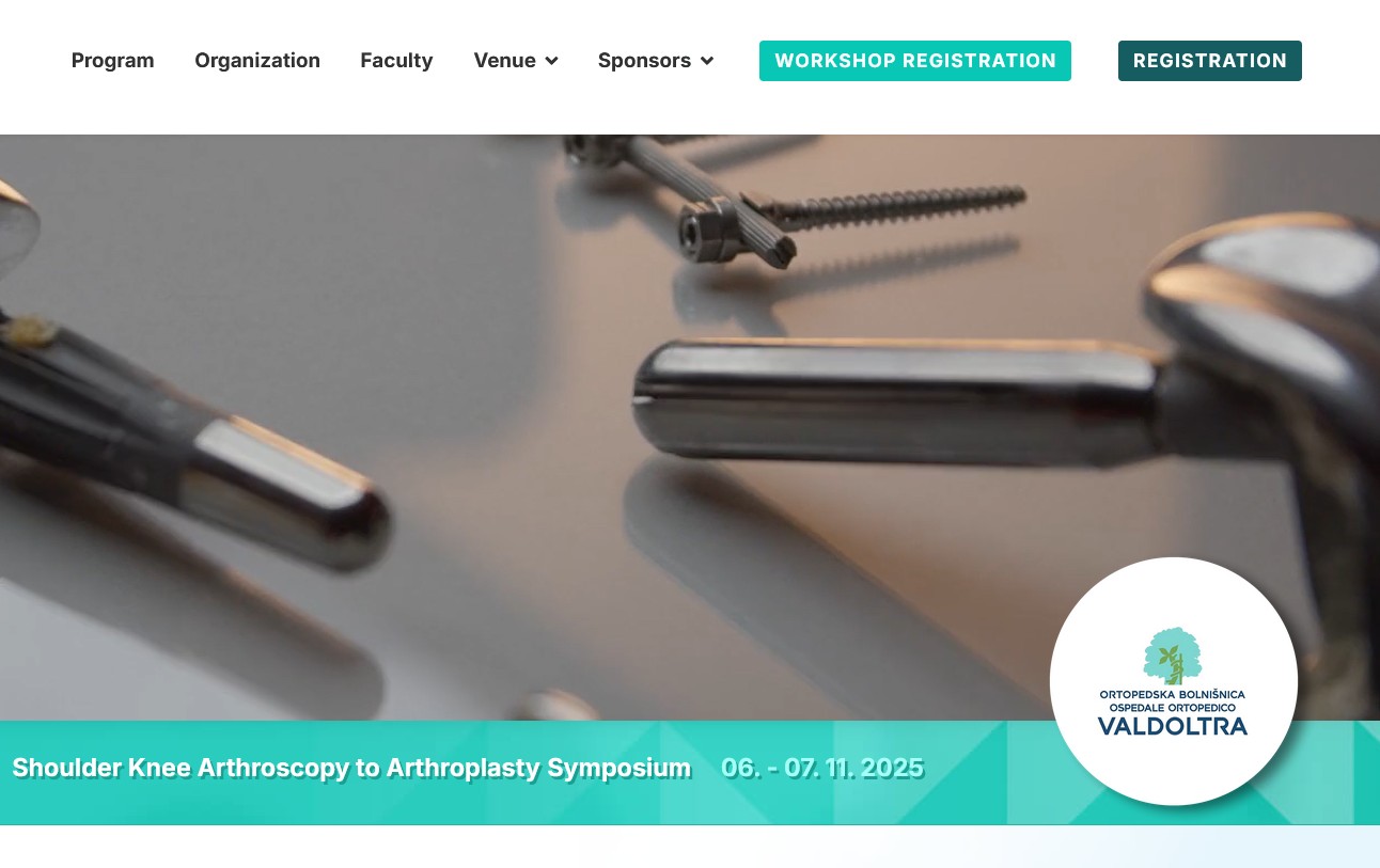 Shoulder Knee Arthroscopy to Arthroplasty 2025